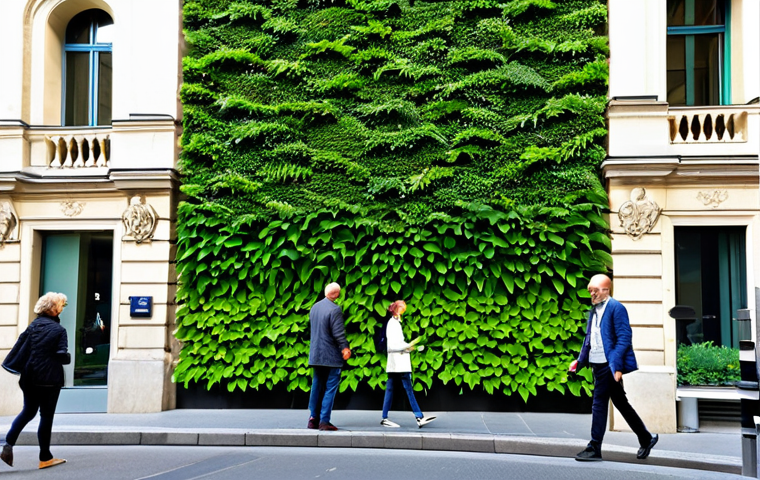 도시 생물다양성 증진을 위한 생태계 회복 사례 - Rooftop Garden Oasis**

"A vibrant rooftop garden in Paris, fully clothed people tending to vegetabl...